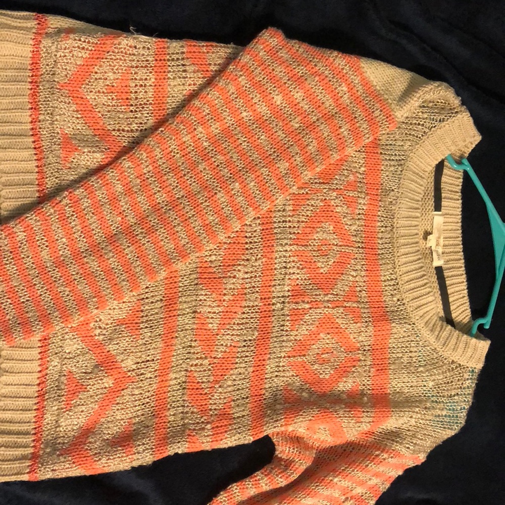 Patterned sweater
